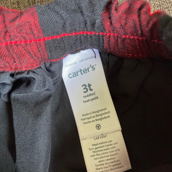 Carters Buffalo plaid 3t skirt excellent - Picture 3 of 3